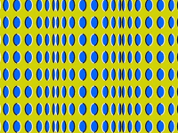 deformed-blue-patches-seems-to-move-on-green-background