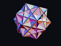 movie: rotating cantellated icosahedron