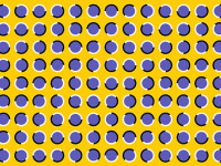 little-circels-waving-on-yellow-background