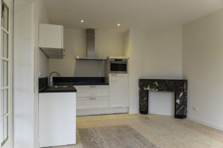 verbouw woning Amsterdam Oud West woonkamer keuken