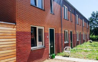 nieuwe huurwoningen van woningbouwproject Vlietpark Noorden